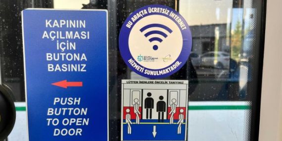 Büyükşehir’den ulaşımda ücretsiz Wi-Fi hizmeti