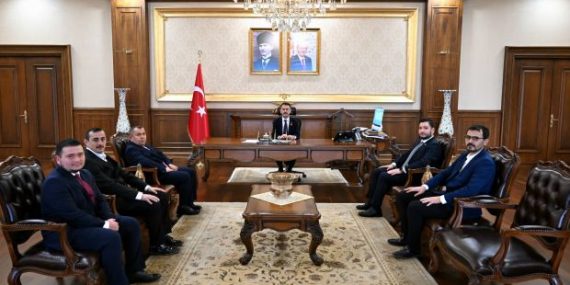 Kocaeli Yığılcalılar Derneği, Vali Aktaş’ı Ziyaret Etti