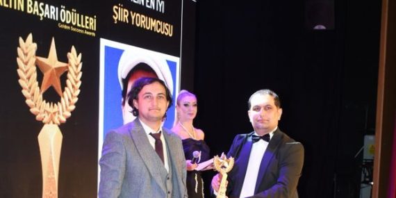 MUSTAFA SÖĞÜT’E ALTIN BAŞARI ÖDÜLÜ