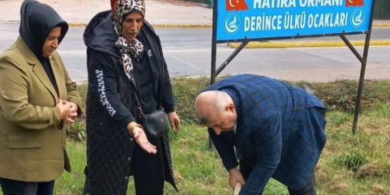 *Milli Ağaçlandırma Günü’nde Fidanlar Toprakla Buluştu*