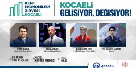 Sanayi ve teknolojinin kalbi “Kocaeli Kent Ekonomileri Zirvesi’nde” atacak