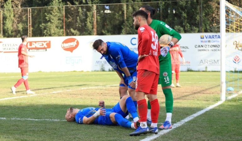 Derincespor’da sakatlık şoku