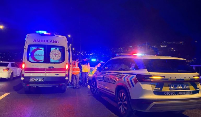 TEM’de feci kaza! 4 yaralı