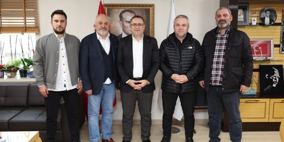 Başkan Gökçe’ye tanışma ziyareti