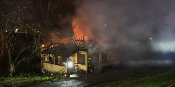 Kartepe’de yabancı uyruklu ailenin evinde yangın!