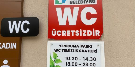 Yenicuma tuvaleti çok kalabalık, çok pis