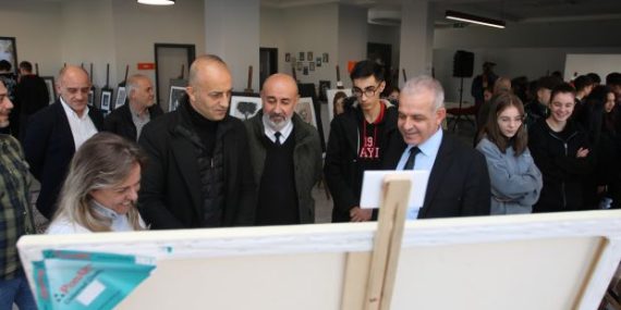 Derince’de 11. PonART Resim Yarışması Sergisi Açıldı