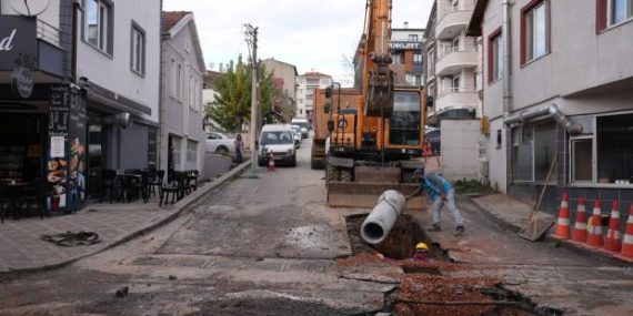 İSU’DAN DENİZCİLER CADDESİ’NE 30 MİLYONLUK ALTYAPI YATIRIMI