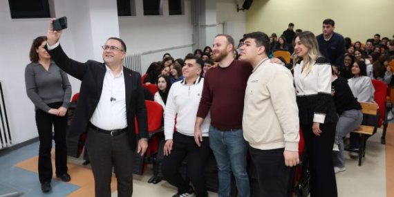 Kariyer Haftası’nda Başkan Gökçe ile Geleceğe Bakış