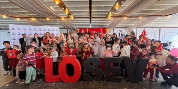 LÖSEV’DEN LÖSEMİLİ ÇOCUKLARA YILBAŞI PARTİSİ “Yeni Yıldan Tek Dilekleri Sağlık”