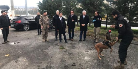Vali İlhami Aktaş, Polis Özel Harekât Şube Müdürlüğünde İncelemelerde Bulundu
