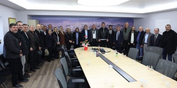 Başkan Gökçe, MHP İlçe Teşkilatını Konuk Etti