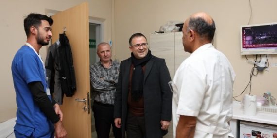 Başkan Gökçe’den Yeni Yıl Ziyaretleri