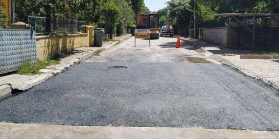 Bir yılda 711 cadde ve sokağa bakım yapıldı