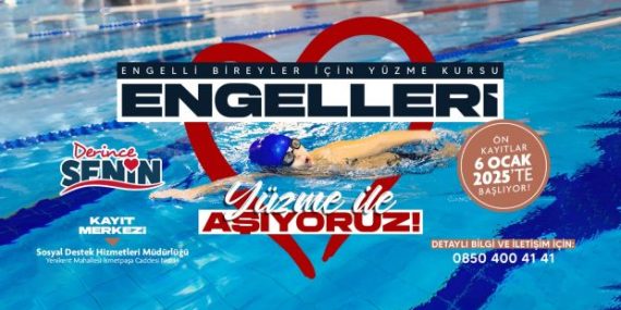 “Engelleri Yüzme ile Aşıyoruz” Projesi Başlıyor