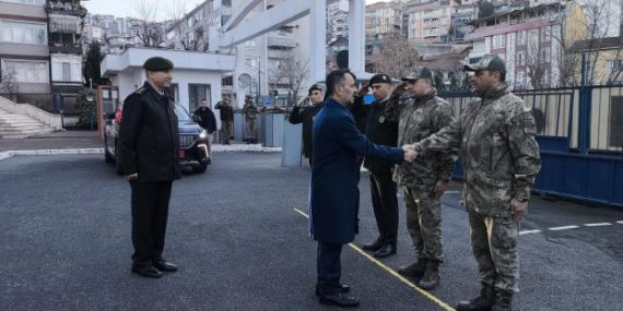 Vali Aktaş, Asker Alma Bölge Başkanlığına Ziyarette Bulundu