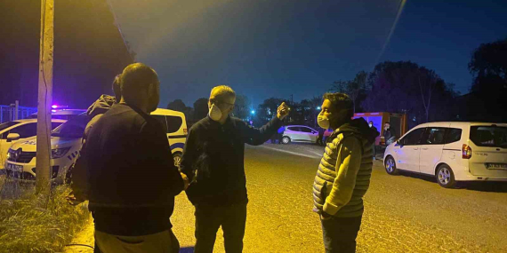 Mahalleyi koku sardı, ekipler alarma geçti