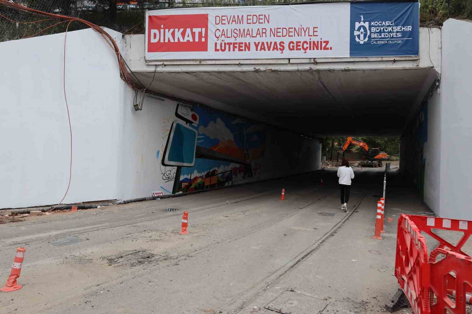 TEM Otoyolu alt geçidine estetik dokunuş
