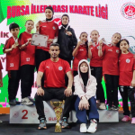 1 KÖRFEZ GB KARATE TAKIMI BURSA İLLER ARASI LİGİNDEN MADALYALARLA DÖNDÜ