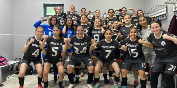 Körfez Kadın Futbol takımı çeyrek finalde