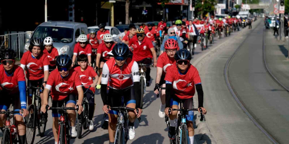Pedallar 19 Mayıs için çevrildi