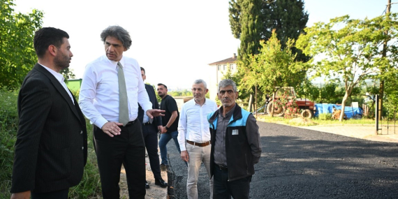 Suadiye Mahallesi’ne bin 720 tonluk asfalt serildi