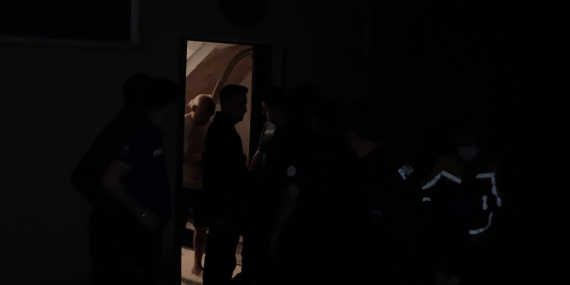 Müzik krizine polis ve itfaiye müdahalesi