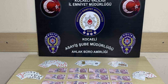 Kumar oynayan 9 kişiye 83 bin 223 TL ceza