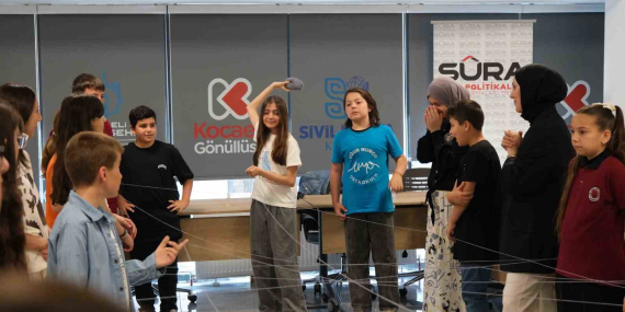 Çocukların sesi şehre yön veriyor