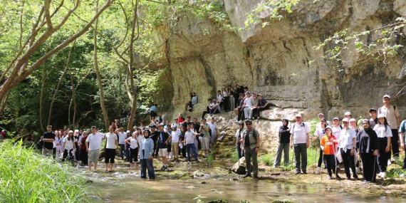 Sağlık için doğada buluştular