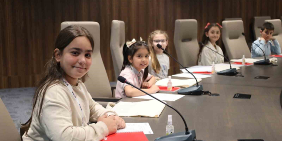 Çocuklar fikirleriyle şehre yön verdi