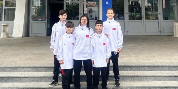 Körfezli genç sporcular 29. Balkan Karate Şampiyonası için Karadağ’da