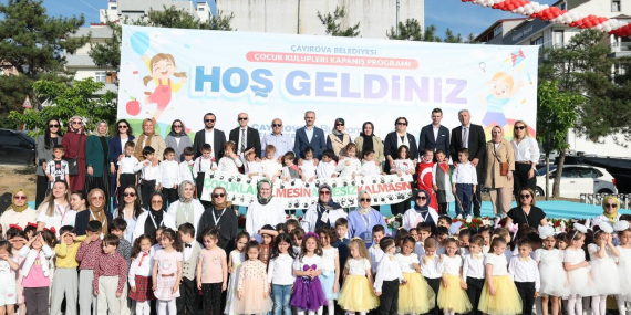 Çocuk kulüplerinde eğitim gören minikler hünerlerini sergiledi