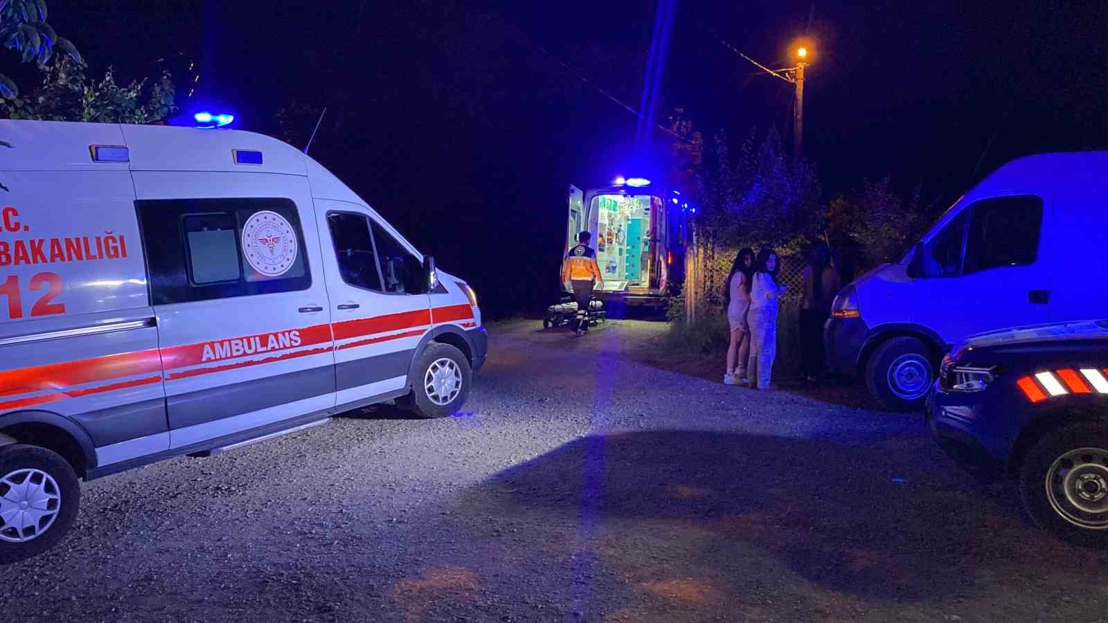 Aile içi kavgada ablasını ve eniştesini vurdu
