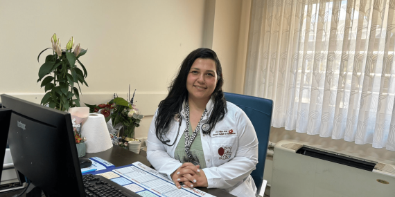 Hülya Acar Türk göreve başladı