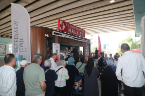 Halk Et Mobil Araci Körfez'de yogun ilgi gördü (5)