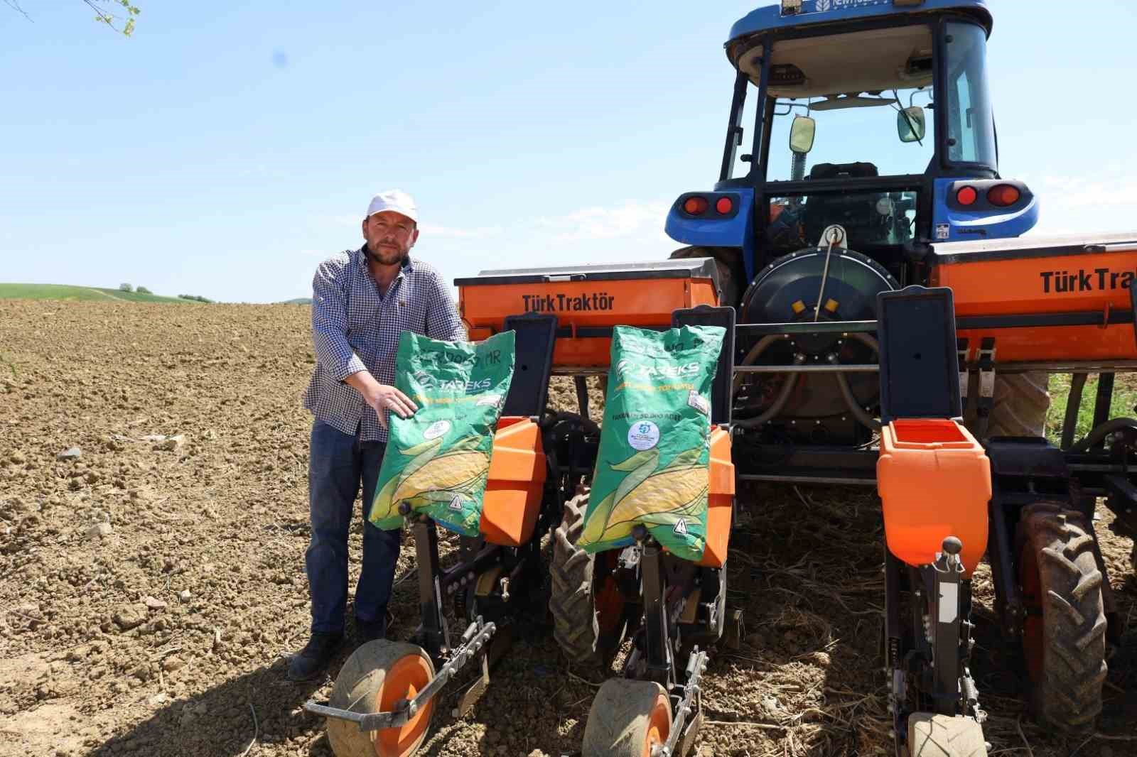 Kocaeli’de mısır tohumları toprakla buluşuyor
