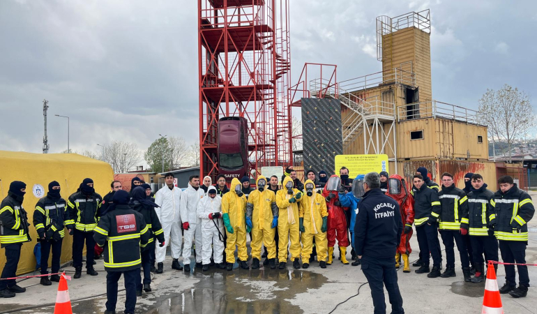 Kocaeli’nin yeni alev savaşçıları hazır kıta