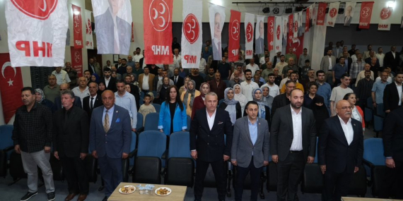KÖRFEZ’DE MHP TEŞKİLATI BİRLİK SLOGANIYLA BULUŞTU