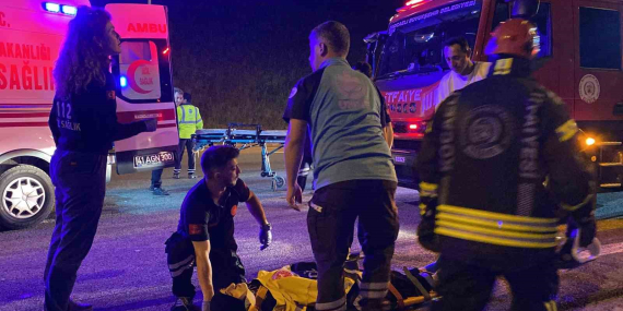Kuzey Marmara’da feci kaza: 4’ü çocuk 12 yaralı