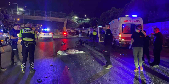 Kocaeli’de feci kaza: Tır, motosiklet sürücüsünü ezdi