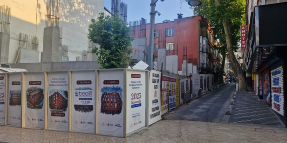 3. Vakıf İşhanı yenileniyor