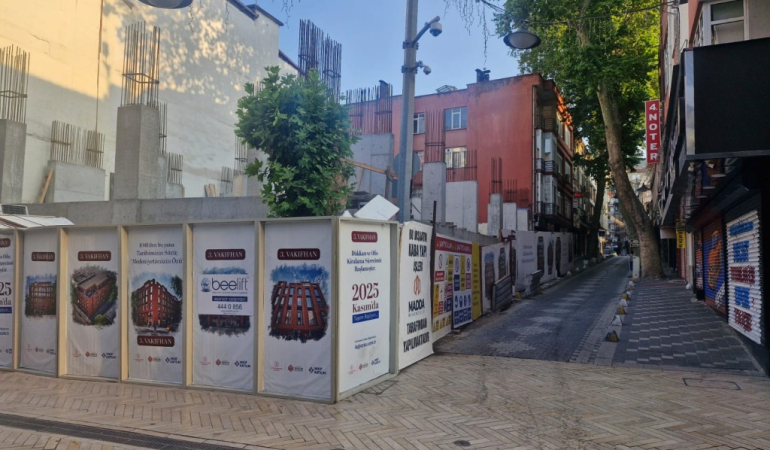 3. Vakıf İşhanı yenileniyor