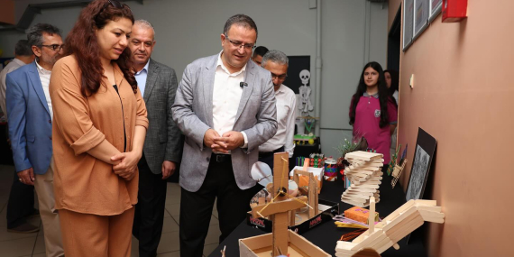 Çınarlı Ortaokulu’nda Yıl Sonu Sergisi