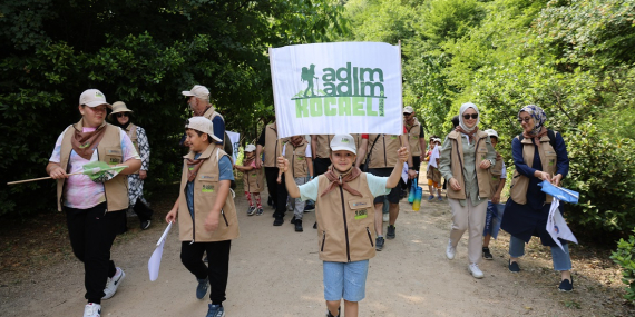 Büyükşehir ile kalpten kalbe yürüyüş