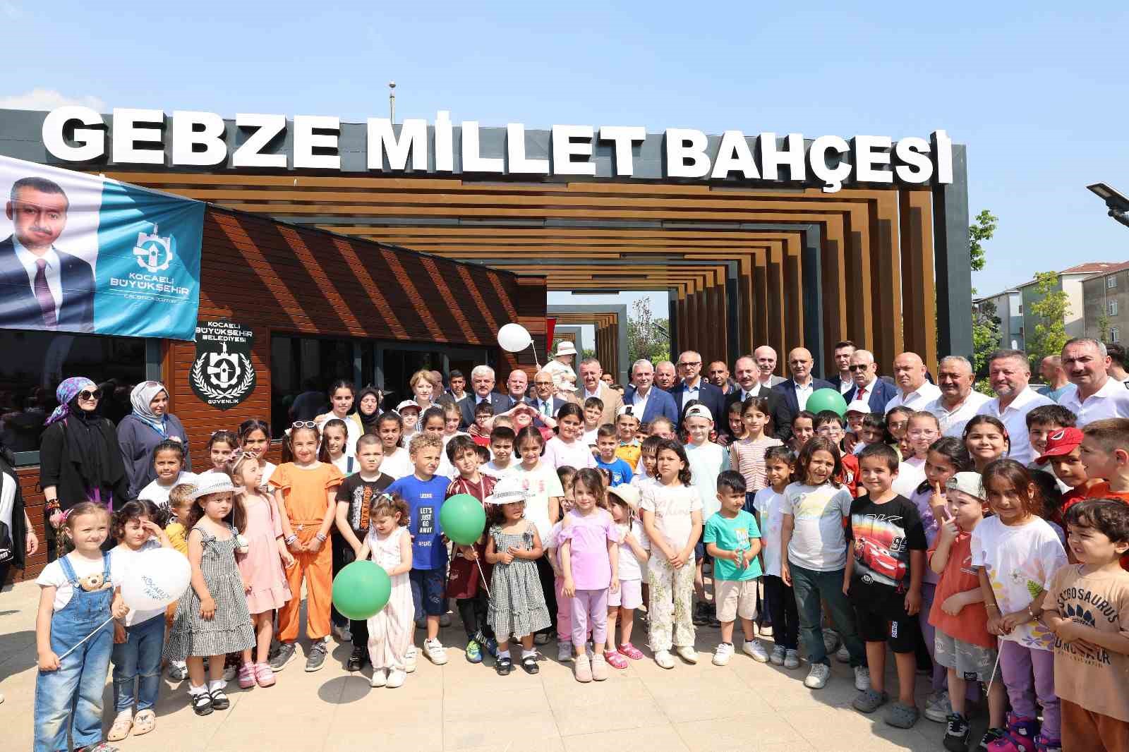 Gebzeliler yeni yaşam alanına kavuştu
