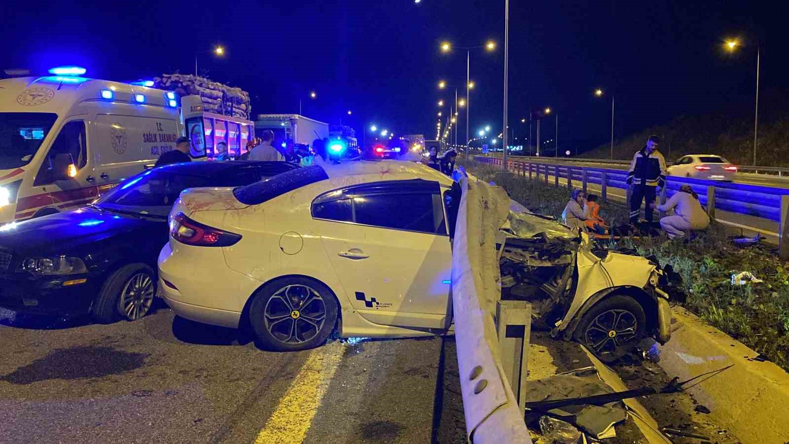 Kuzey Marmara’da feci kaza: 4’ü çocuk 12 yaralı
