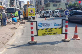 Öğrenciler yaya geçidi istedi, Büyükşehir hemen yaptı (1)