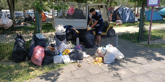 Sahiller temiz, tatilciler memnun