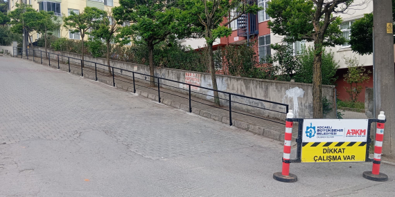 Kocaeli’de engelsiz kaldırımlar